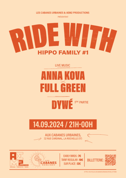 Ride with-Hippo Family #1_Affiche