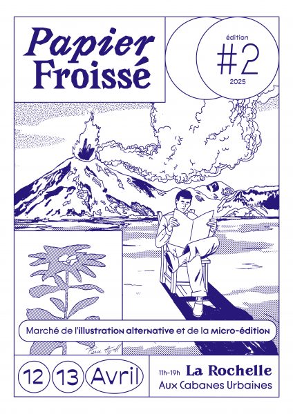 Papier Froissé Affiche V3